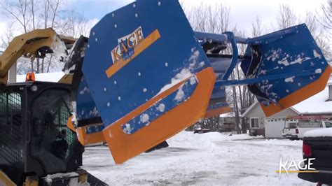 kage skid steer plow|kage snow plow dealers.